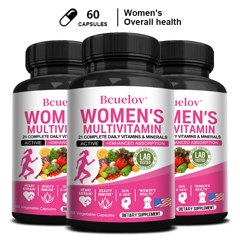 Multivitamines et minéraux femme – CLEVI Paris