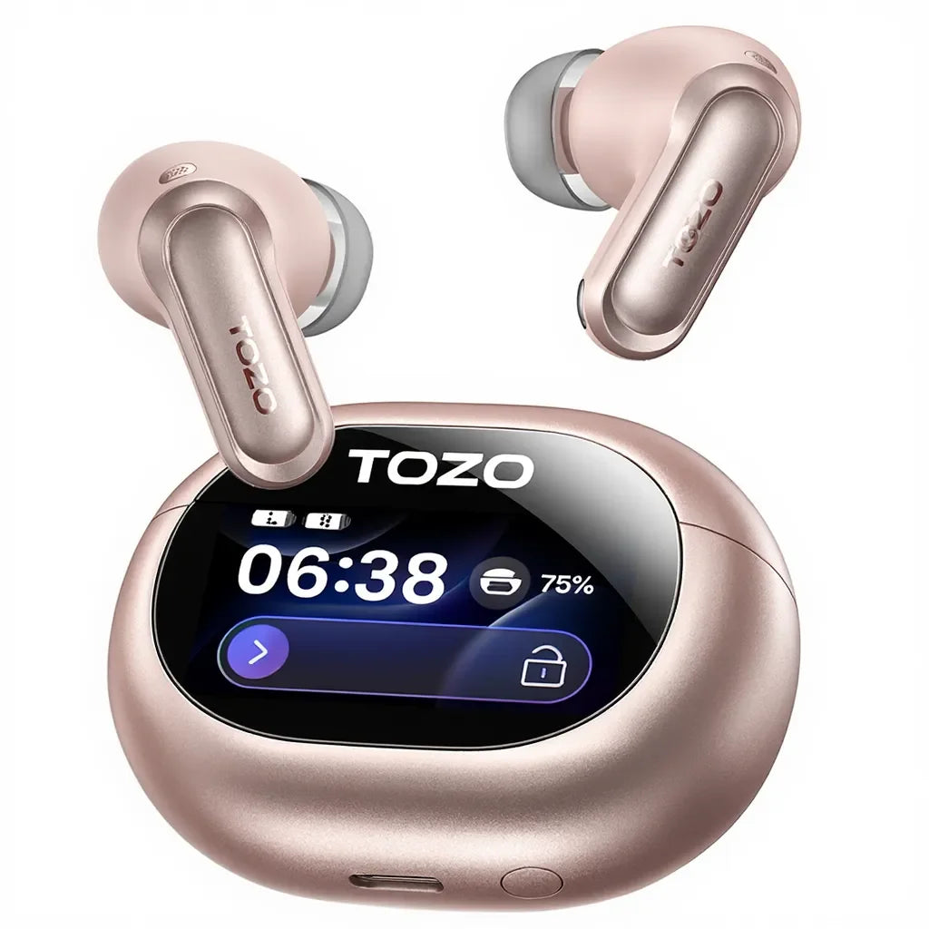Écouteurs TOZO NC20 Pro Hi-Res LDAC ANC Écran Tactile – CLEVI Paris