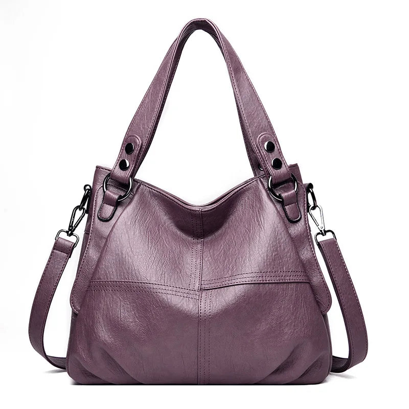 Sac cabas femme en PU à poches – CLEVI Paris