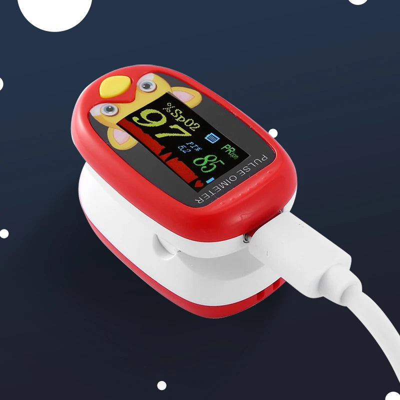 Oxyмètre Enfant Justlang TFT Rechargeable Hibou – CLEVI Paris