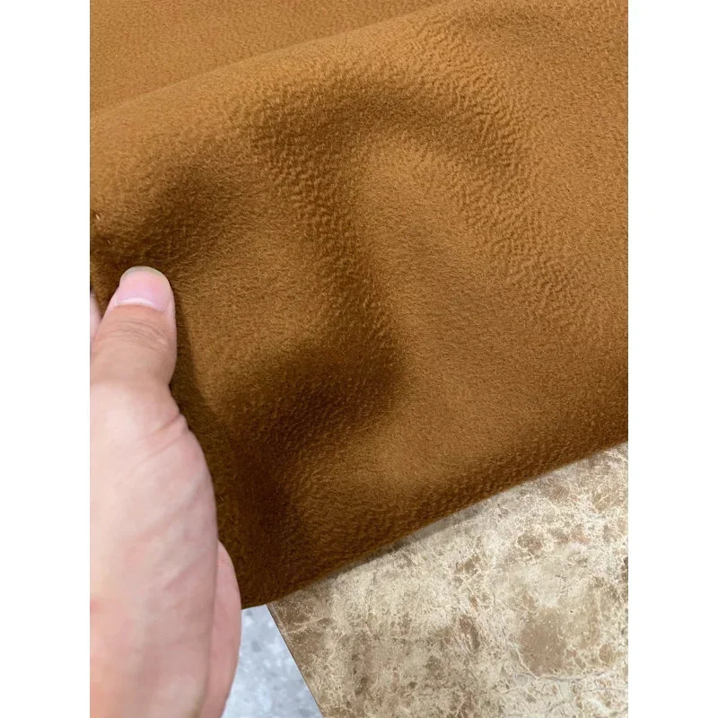 Manteau long femme 100 % cachemire ceinturé – CLEVI Paris