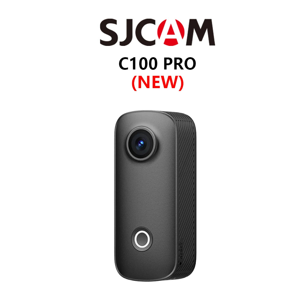 SJCAM C100 PRO – Mini Caméra POV 4K/30fps 32g Fixation Magnétique Étanche 30m WiFi 5GHz Capteur Sony 20MP – CLEVI Paris
