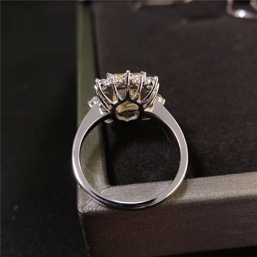 Bague Femme Saphir Or Blanc 14K – CLEVI Paris