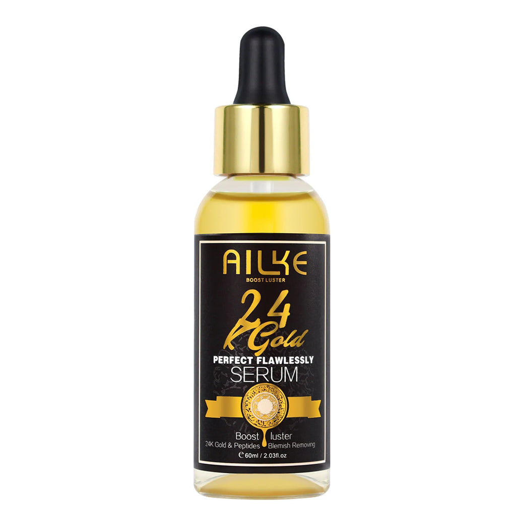 Gamme Soins Peau AILKE 24K Gold – Turmeric, Glutathion & Vitamine C – Éclaircissant & Anti-Taches – CLEVI Paris