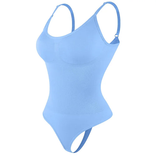 Body Gainant Sculptant Femme Bretelles Réglables Contrôle Ferme – CLEVI Paris