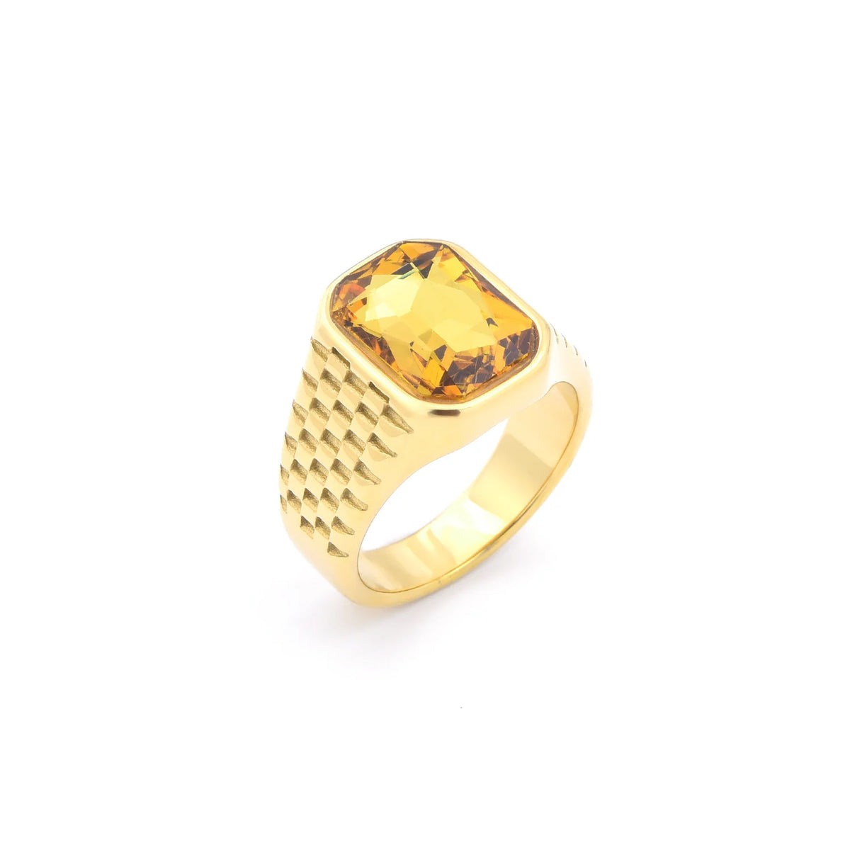Bague homme en acier 316L – CLEVI Paris