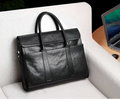 Serviette Cuir Véritable Homme Padieoe Business Sacoche – CLEVI Paris