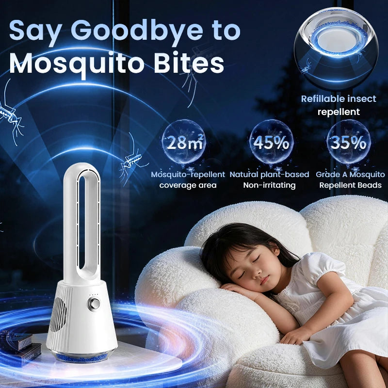 Ventilateur tour blanc NOCCLILI – CLEVI Paris