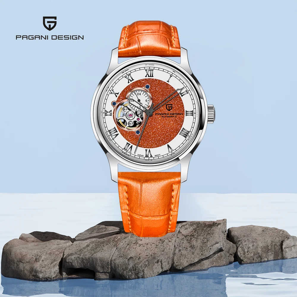 Montre Homme Automatique Tourbillon Chiffres Romains Pagani Design – CLEVI Paris