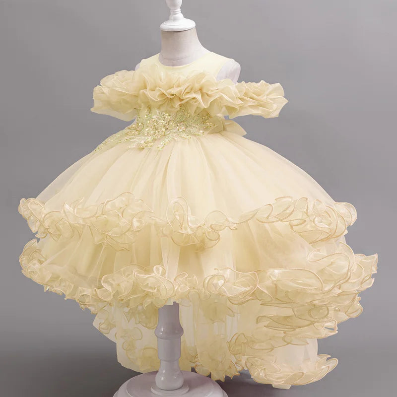 Robe princesse fille à paillettes – CLEVI Paris