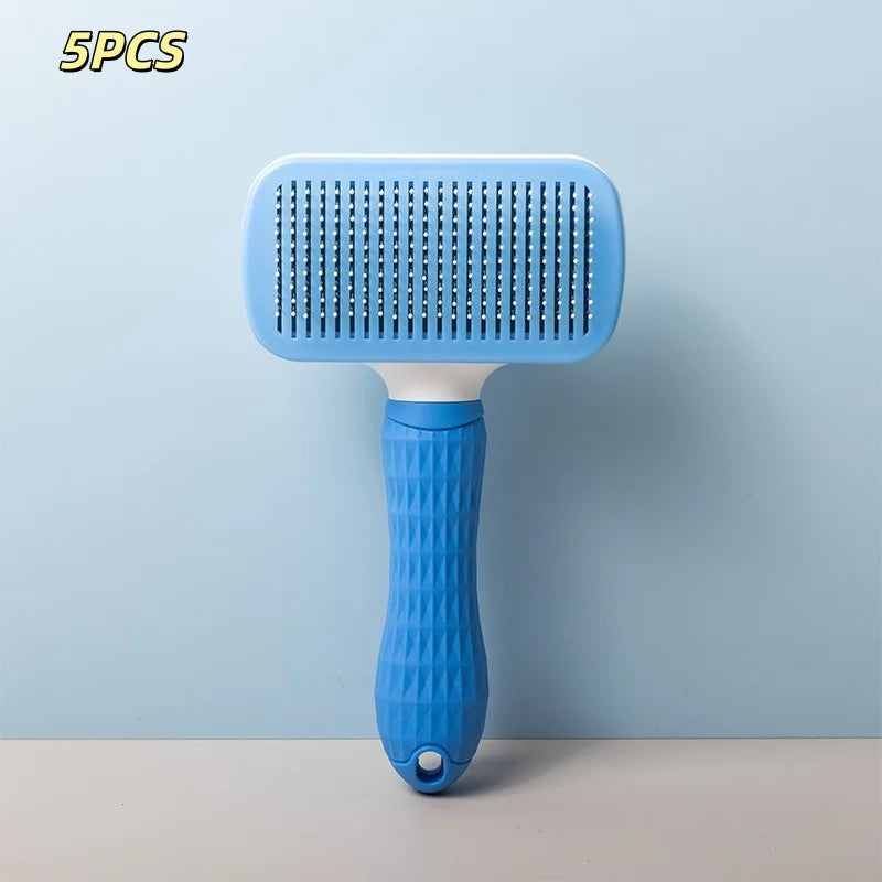 Brosse autonettoyante pour chien et chat – CLEVI Paris