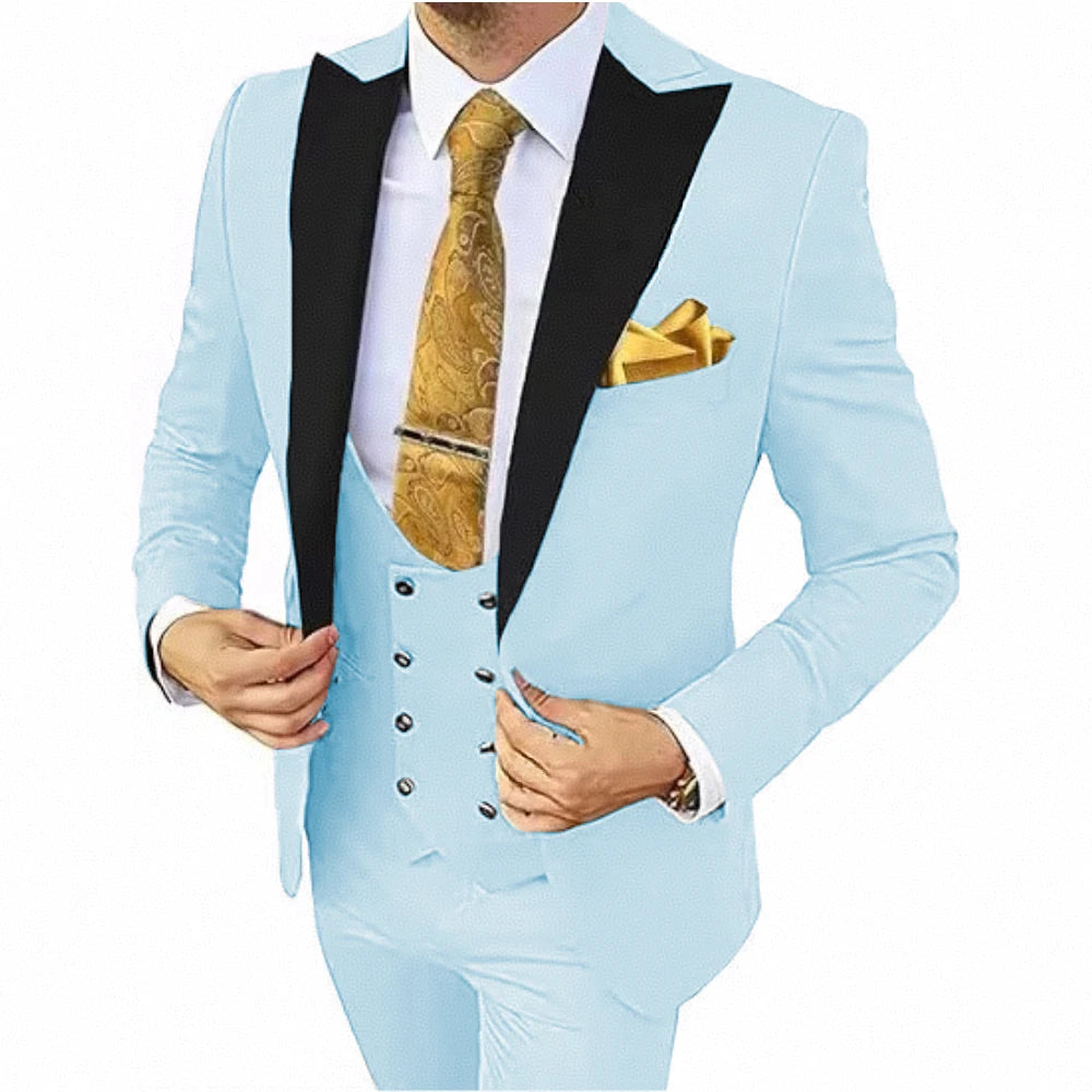Costume homme 3 pièces élégant – CLEVI Paris