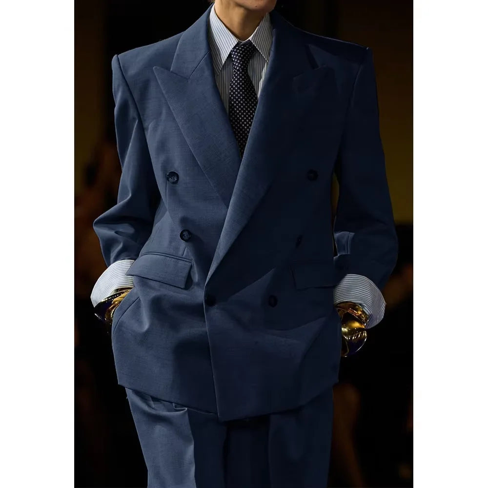 Costume homme 2 pièces coton et lin – CLEVI Paris
