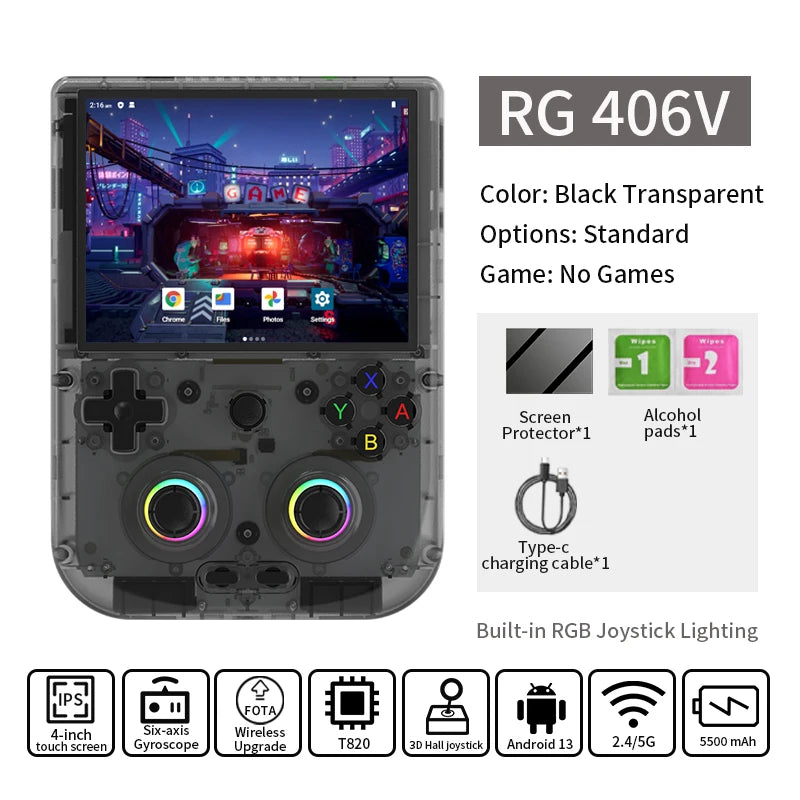 Console portable Anbernic RG406V Android – CLEVI Paris