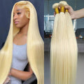 Mèches Cheveux Humains Lisses Blonde 613 Remy Hair – CLEVI Paris