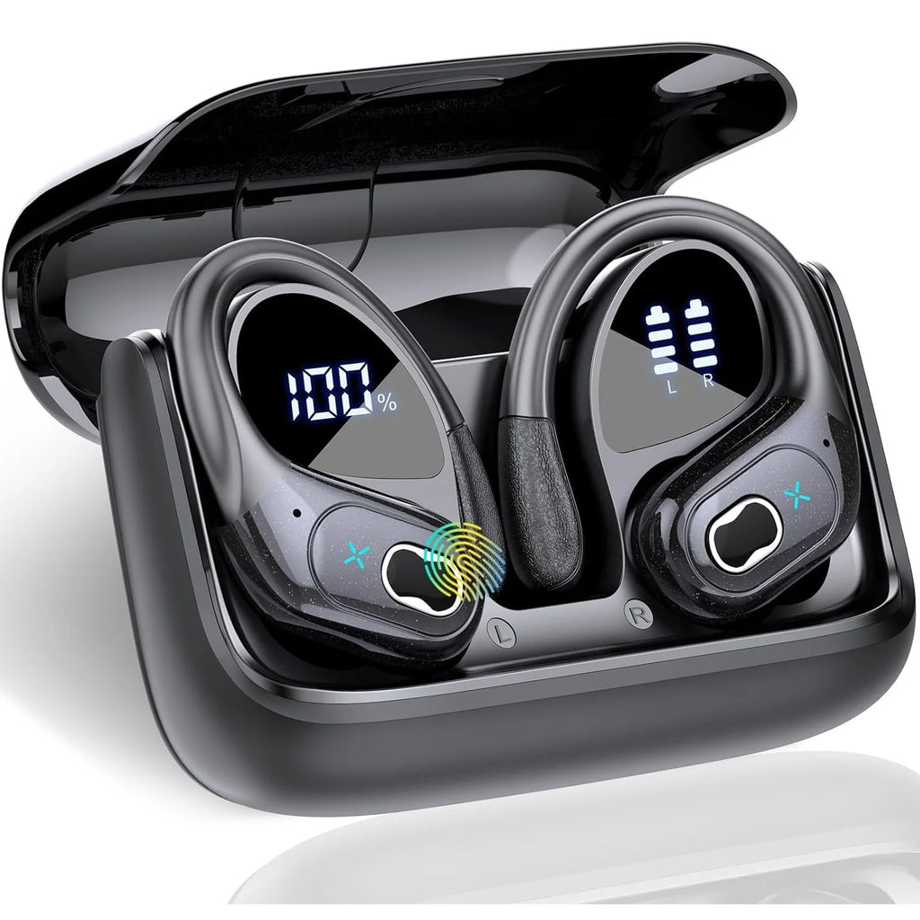 Écouteurs TWS GDLYL HD65 Bluetooth 5.4 75H LED IPX7 – CLEVI Paris