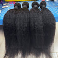 Kinky Straight Bundles Cheveux Humains Yaki Straight 12A Remy Hair – CLEVI Paris