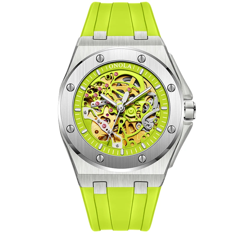 Montre Homme ONOLA ON3834 Automatique Squelette – CLEVI Paris