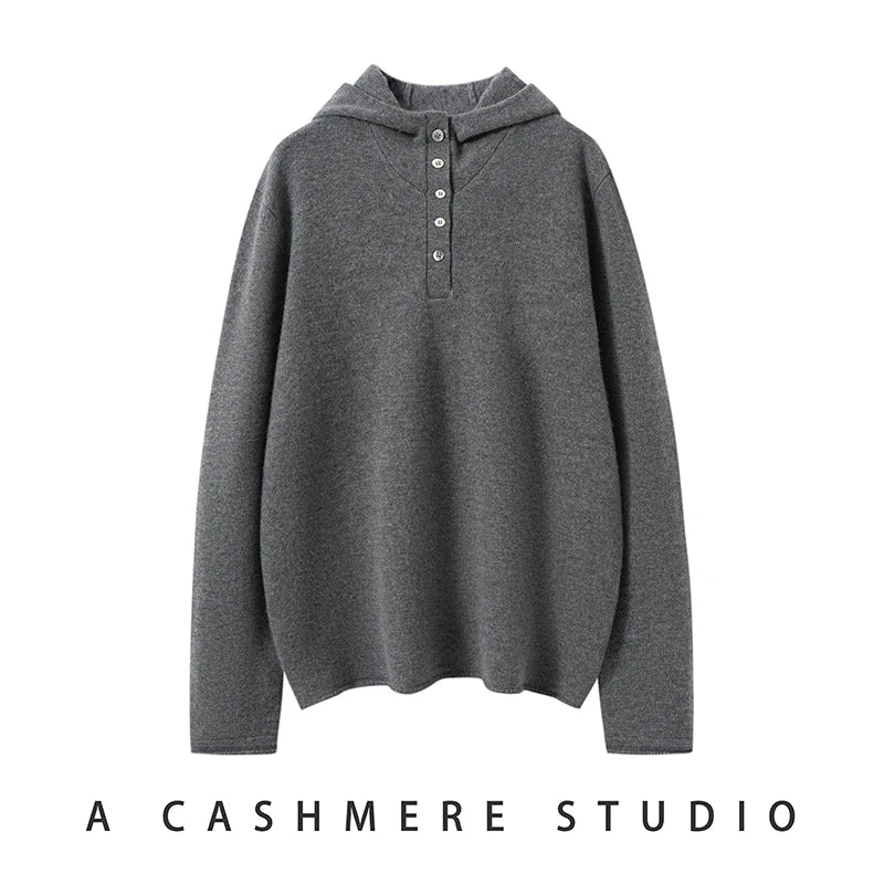 Pull à capuche ou pantalon cachemire femme – CLEVI Paris