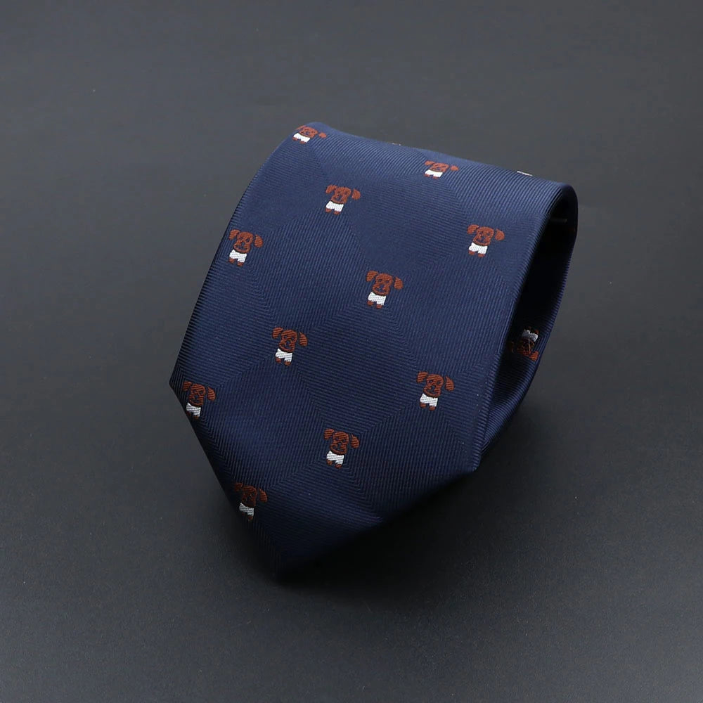 Cravate homme rayée motif paisley 145 cm – CLEVI Paris