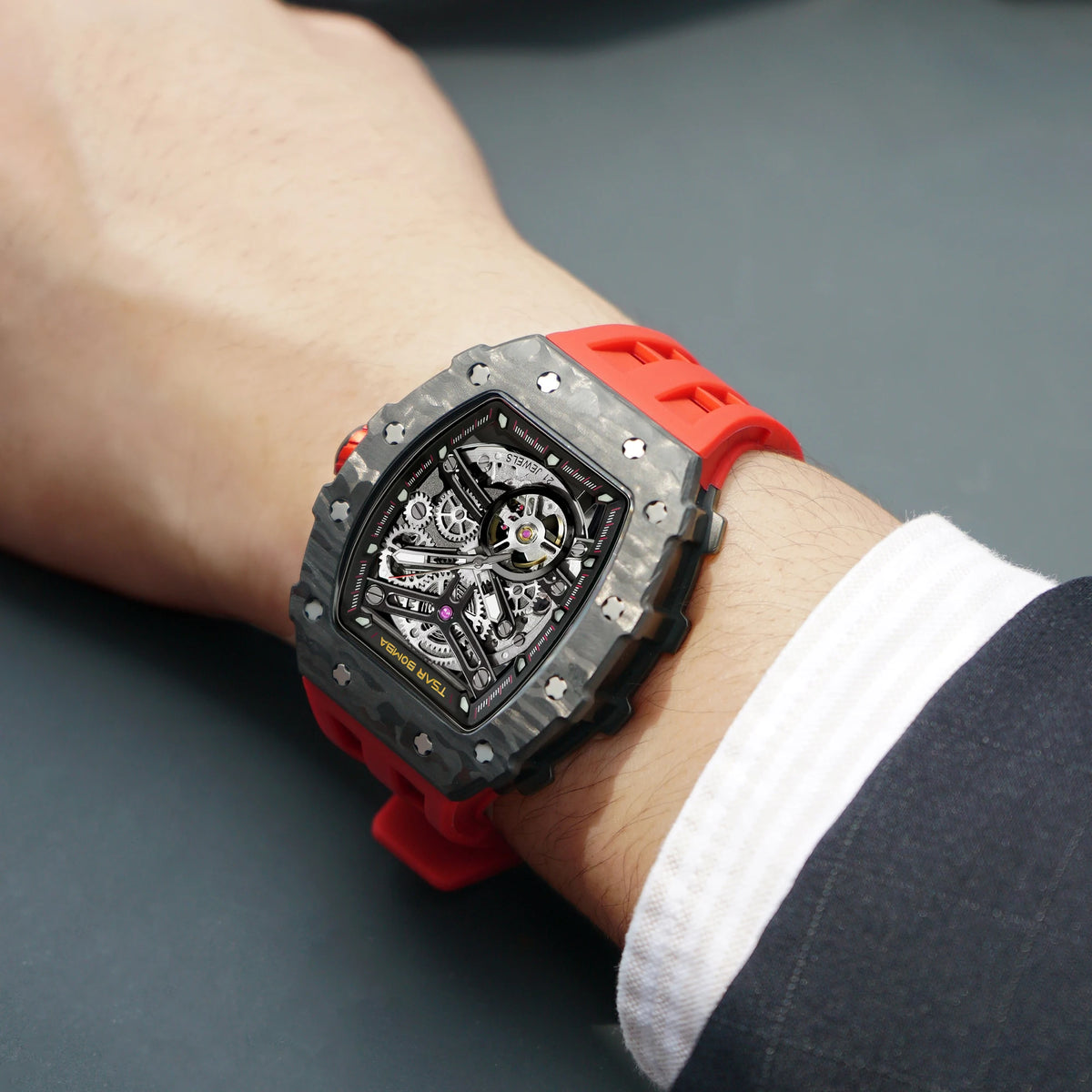 Montre mécanique TSAR BOMBA TB8208CF – CLEVI Paris