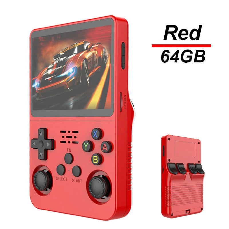 Console de Jeu Rétro Portable R36S — Écran IPS 3,5", ArkOS, 10 000+ Jeux | CLEVI Paris