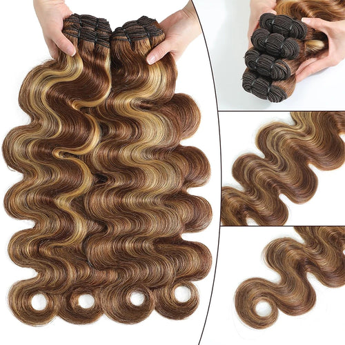 Bundles Body Wave ombré, cheveux humains – CLEVI Paris
