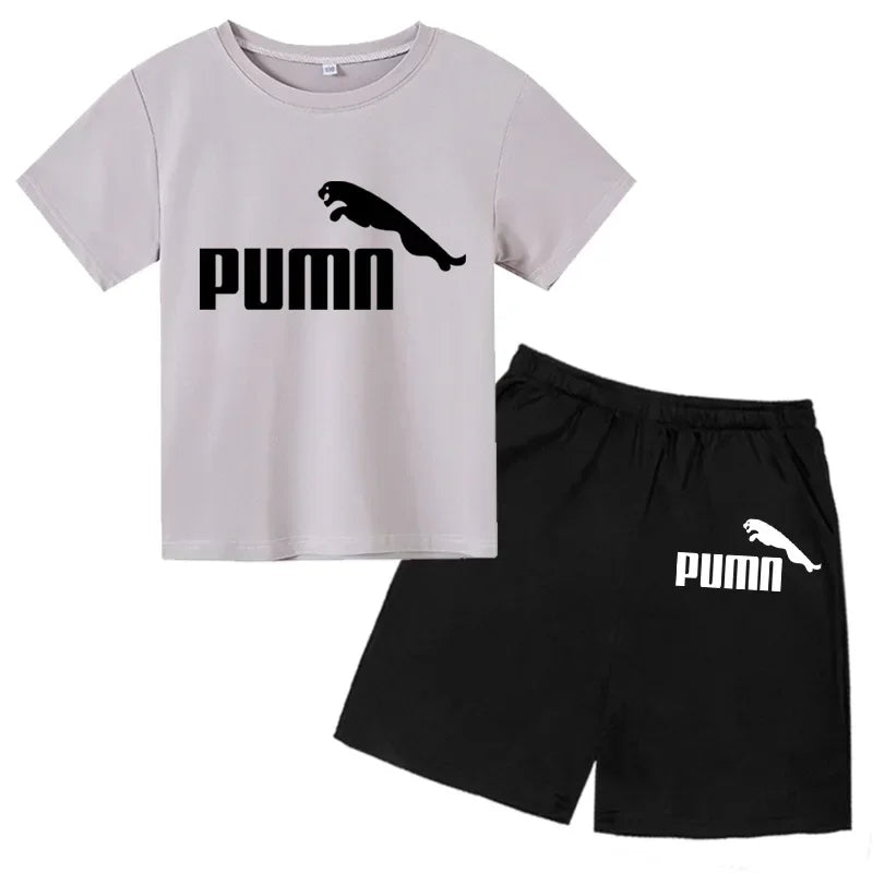 Tenue enfant décontractée à manches courtes – CLEVI Paris