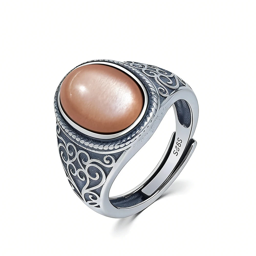 Bague Homme Œil de Tigre Argent 925 – CLEVI Paris