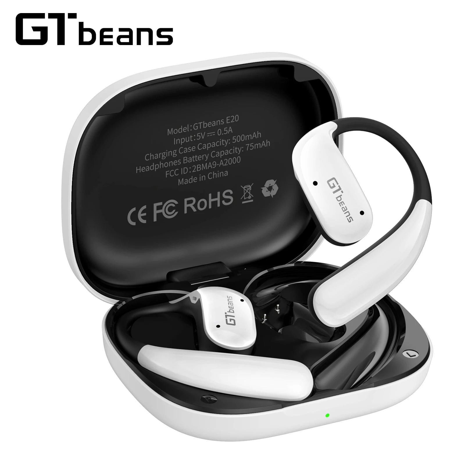Écouteurs Open-Ear GTbeans OWS BT 6.0 56H IP55 – CLEVI Paris