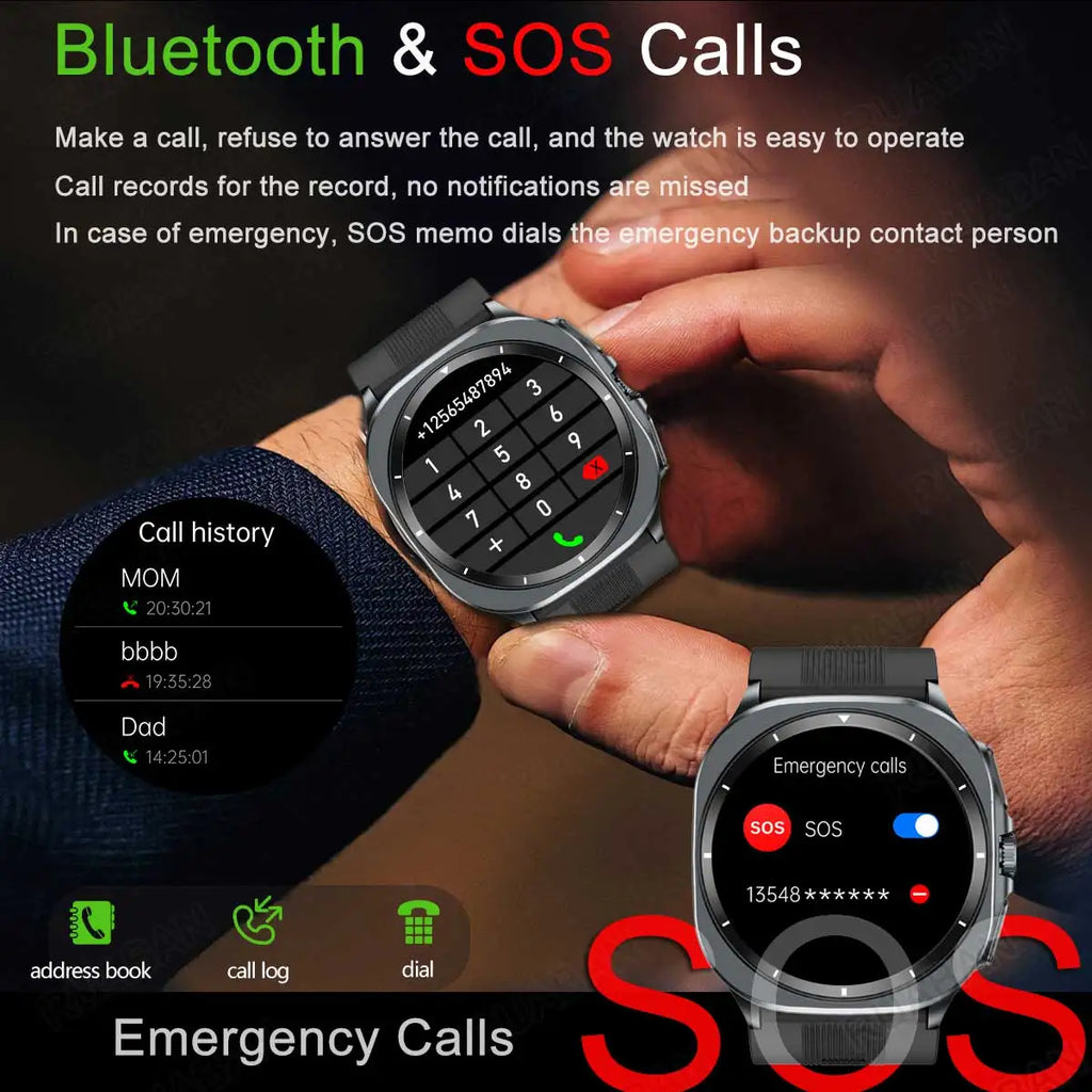 Montre MTIMENX AMOLED 1,43″ Bluetooth – CLEVI Paris