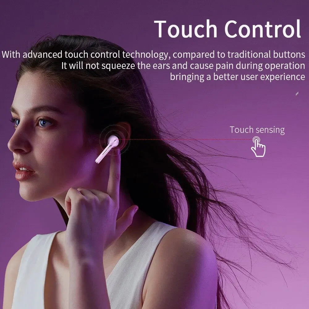 Écouteurs TWS J18 Bluetooth HiFi Tactile Gaming Longue Veille – CLEVI Paris