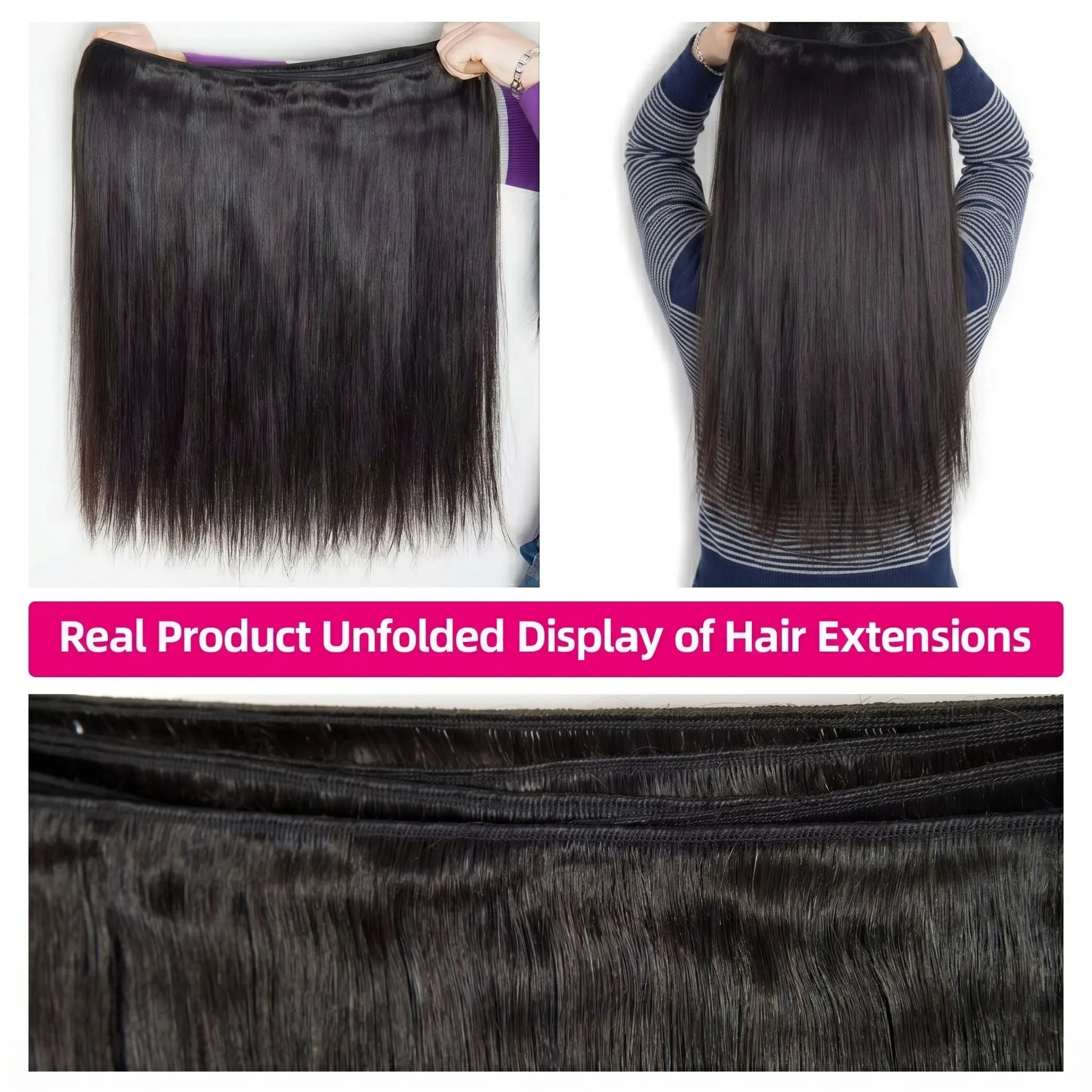 Extensions Cheveux Humains Body Wave & Straight Remy – CLEVI Paris