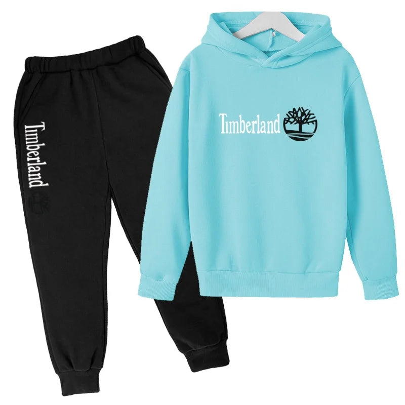Ensemble enfant sweat à capuche et pantalon – CLEVI Paris
