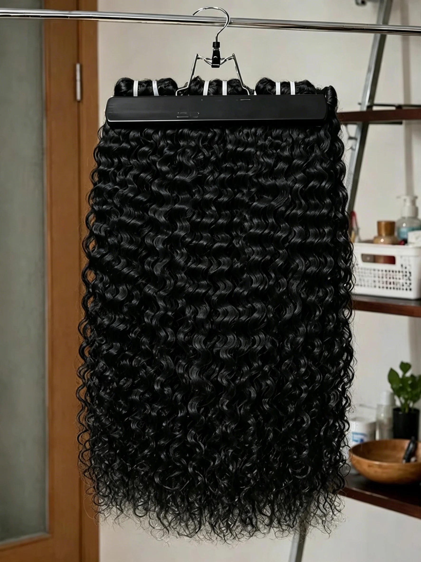 Bundles Deep Wave Jerry Curl Cheveux Humains Brésiliens Remy – CLEVI Paris