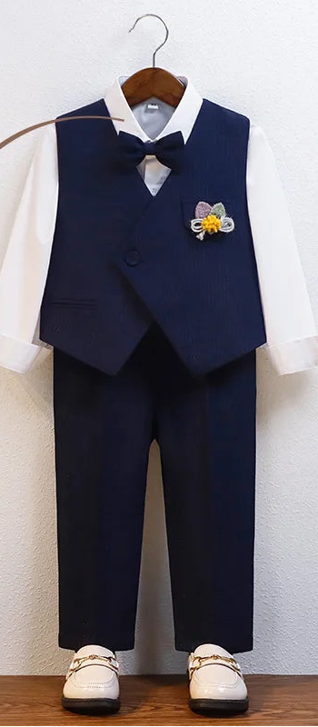 Tenue de cérémonie enfant coton et polyester – CLEVI Paris