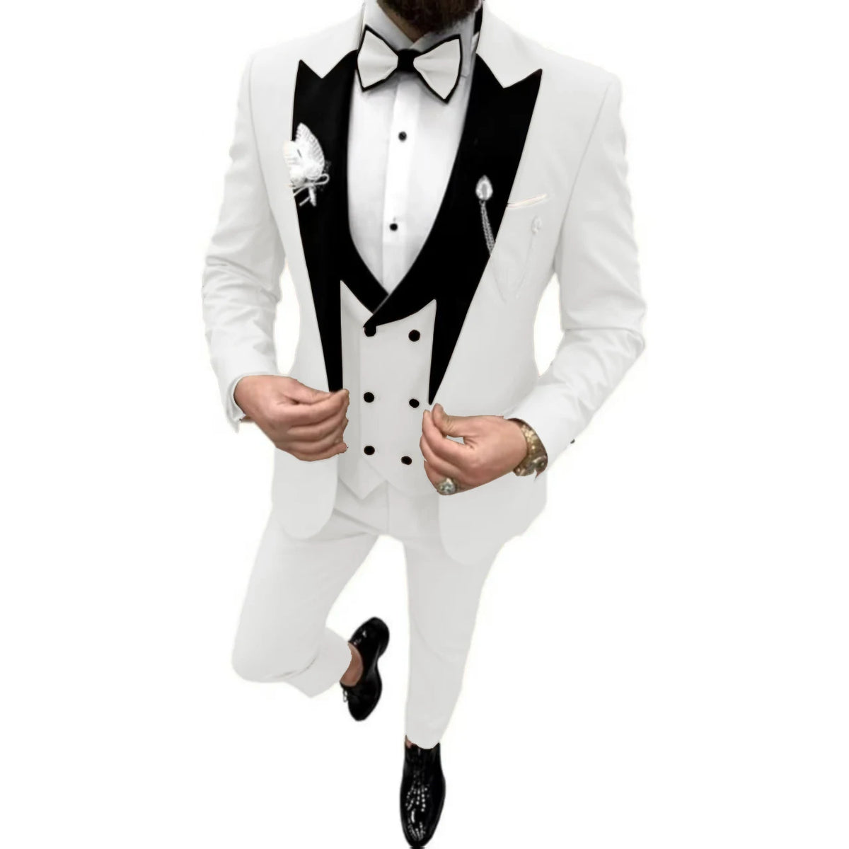 Costume 3 pièces homme velours – CLEVI Paris