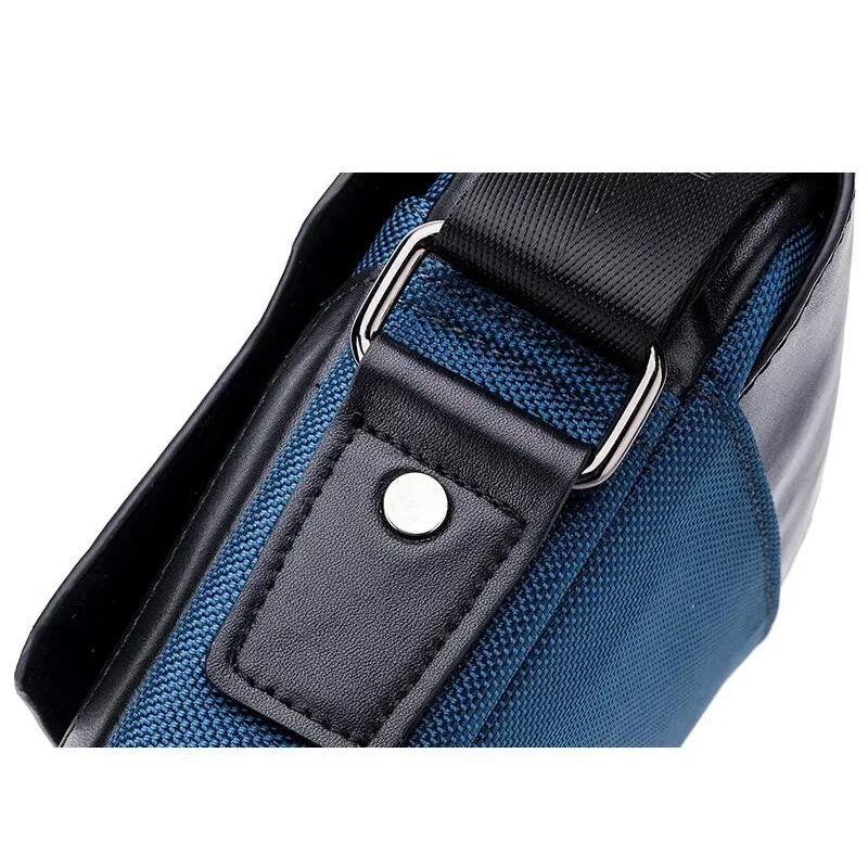 Sacoche Homme Cuir Véritable Rabat Business Casual Multi-Poches – CLEVI Paris