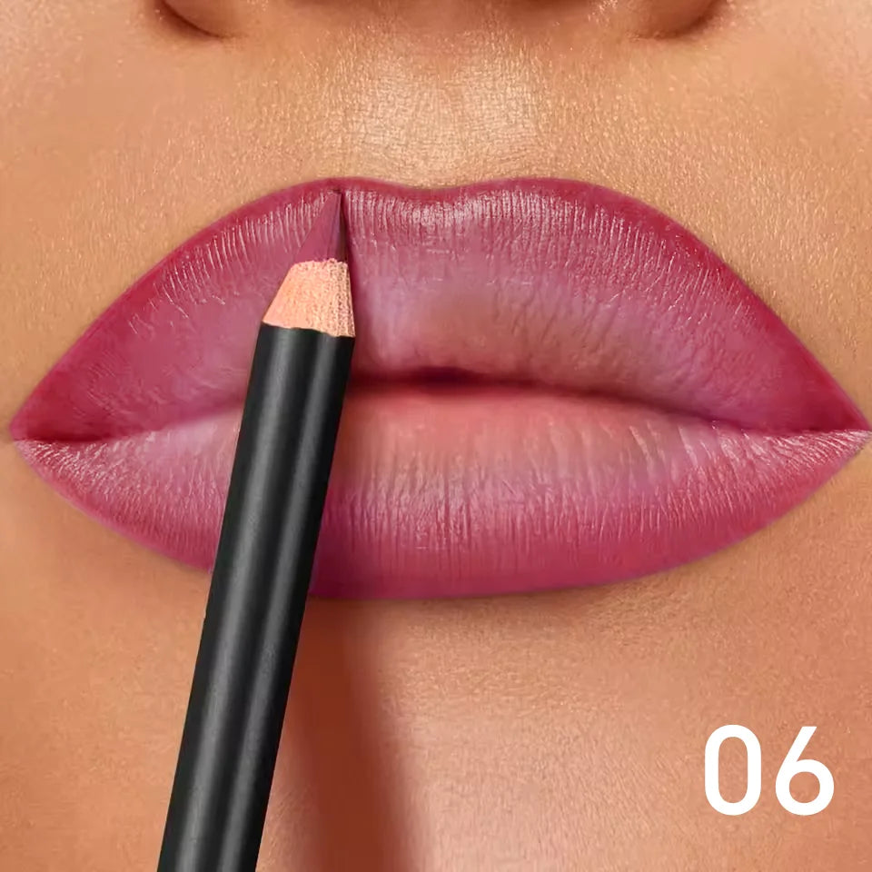 Crayon Contour Lèvres Waterproof CHOOSE RASME – Longue Tenue Matte 12 Teintes – CLEVI Paris