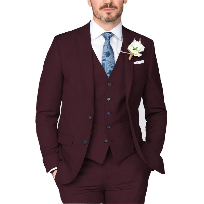 Costume 3 pièces homme élégant – CLEVI Paris