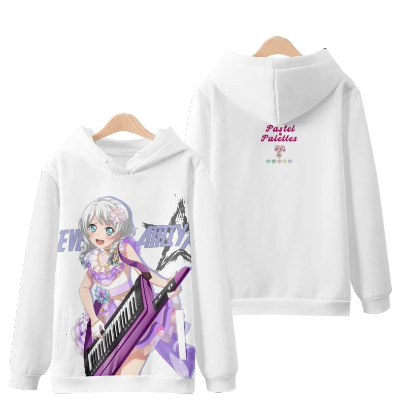 Sweat à capuche BanG Dream! Hikawa Hina – CLEVI Paris