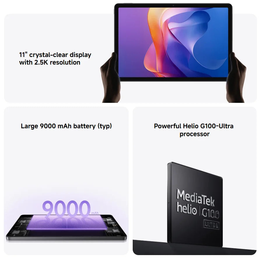 Tablette Xiaomi Redmi Pad 2 Wi-Fi 11 pouces – CLEVI Paris