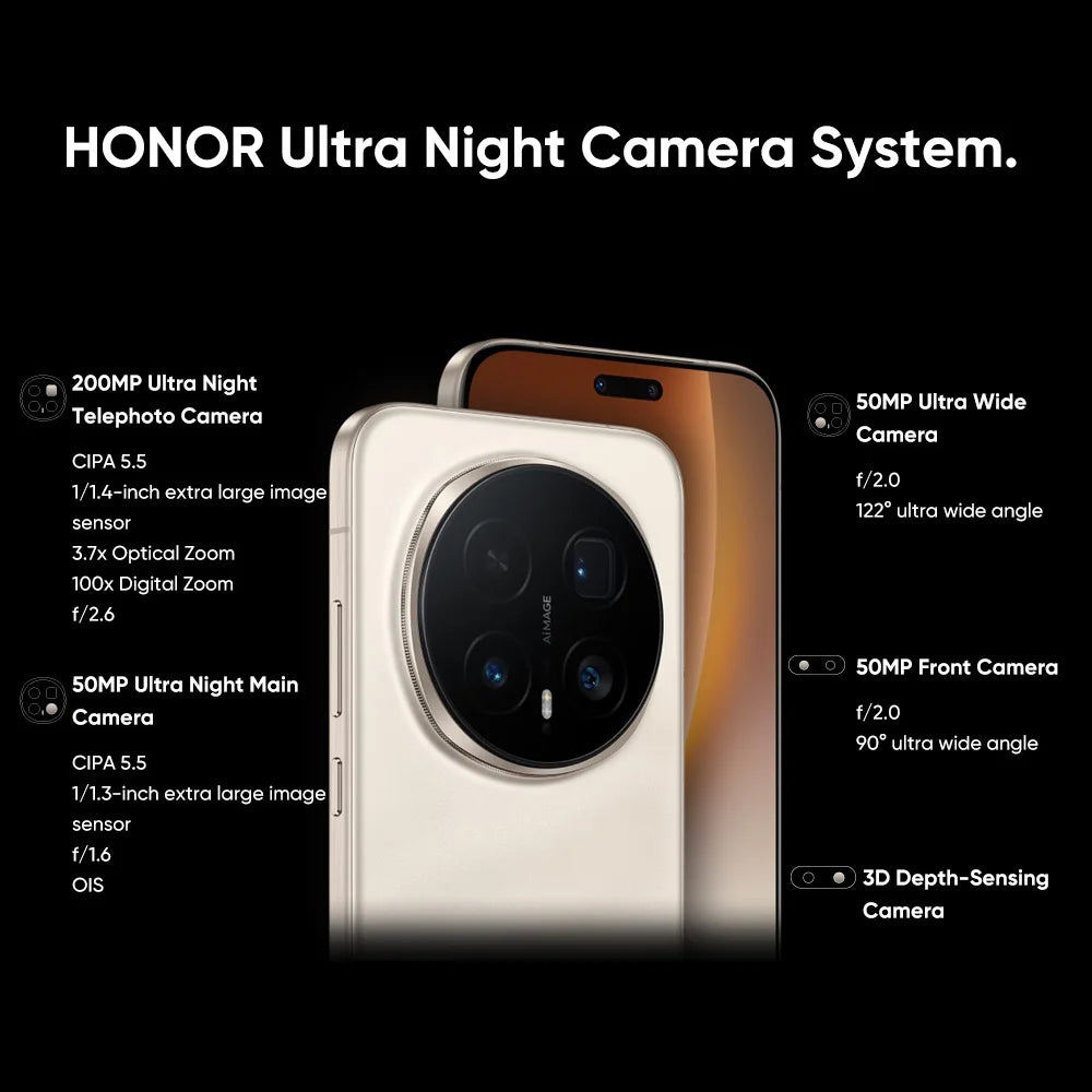 Smartphone HONOR Magic8 Pro 5G OLED – CLEVI Paris