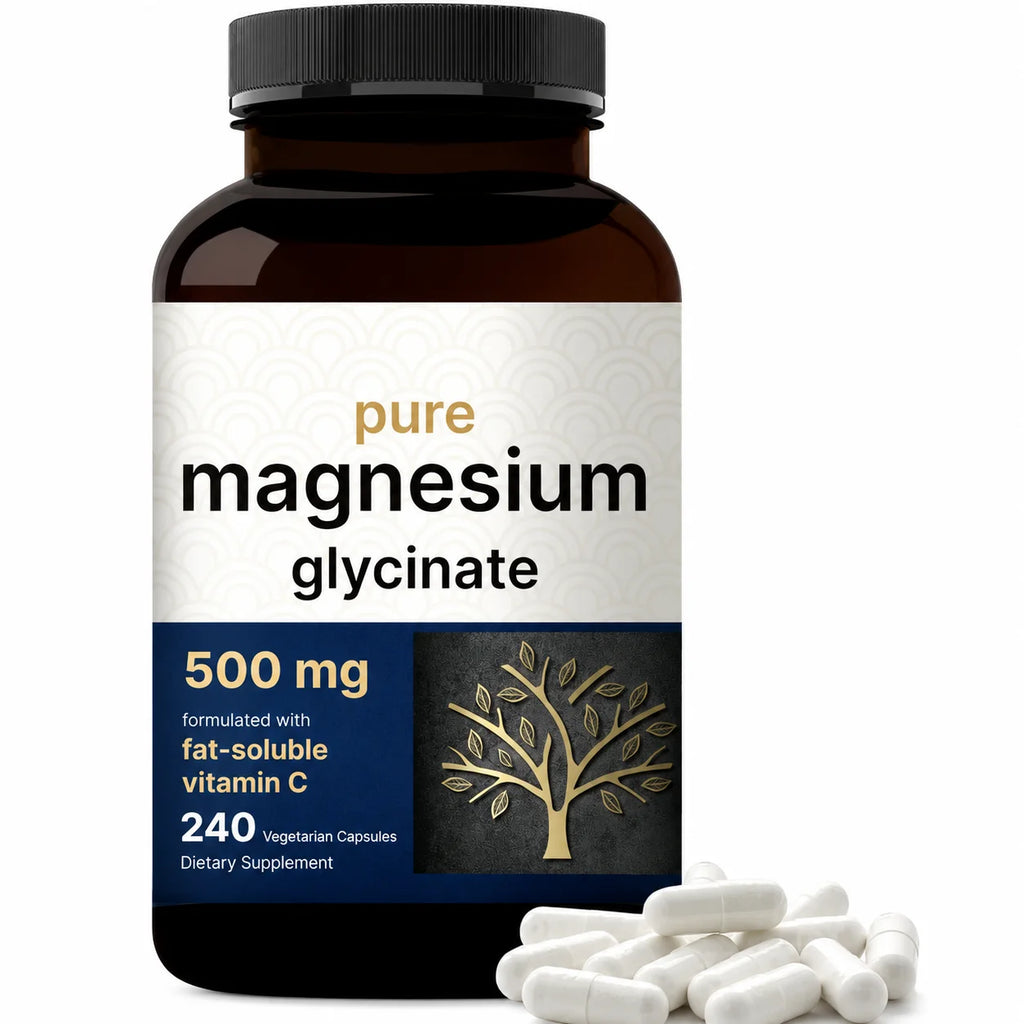 Glycinate de magnésium et vitamine C – CLEVI Paris