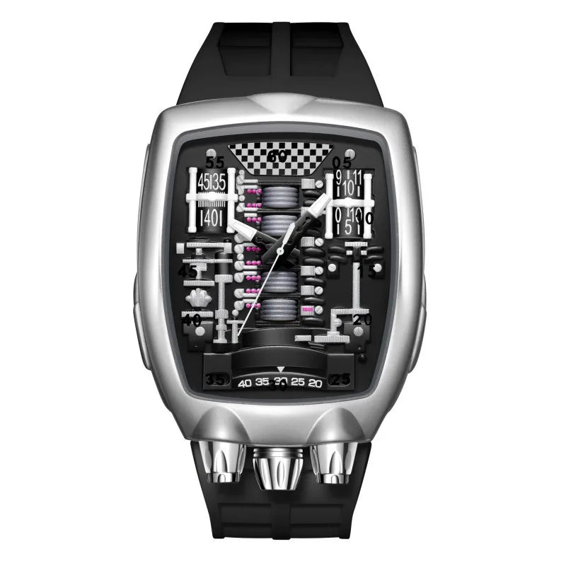 Montre STARPERISH W01 style futuriste – CLEVI Paris
