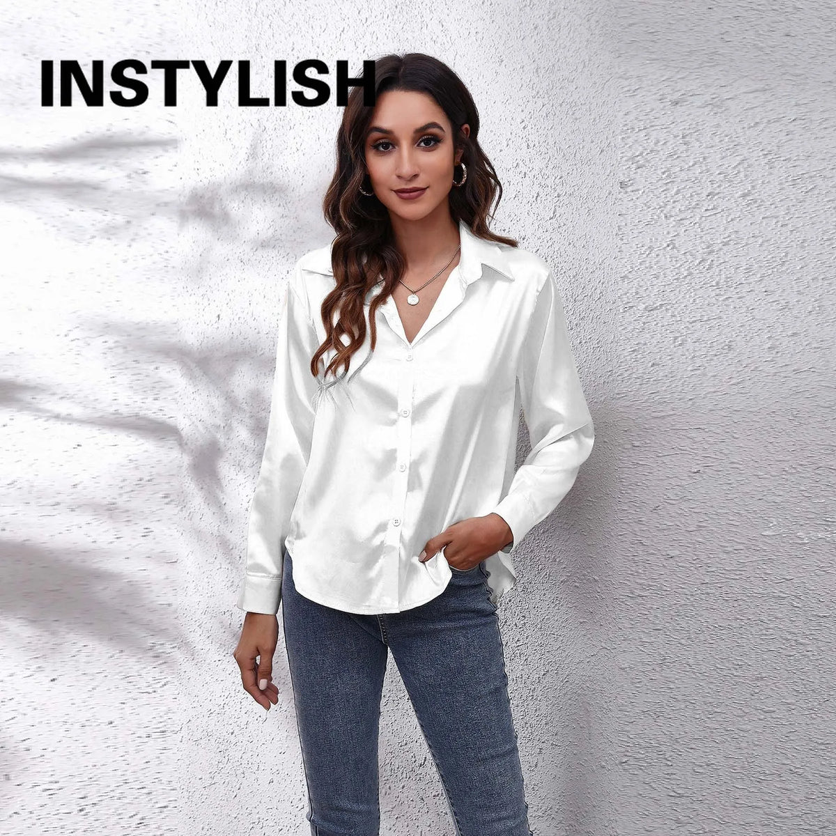 Chemise ample manches longues femme – CLEVI Paris