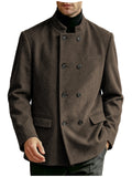 Veste homme à col montant et double boutonnage – CLEVI Paris