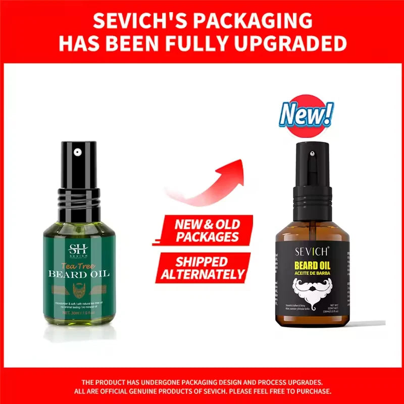 Huile à barbe Sevich au tea tree 30 ml – CLEVI Paris