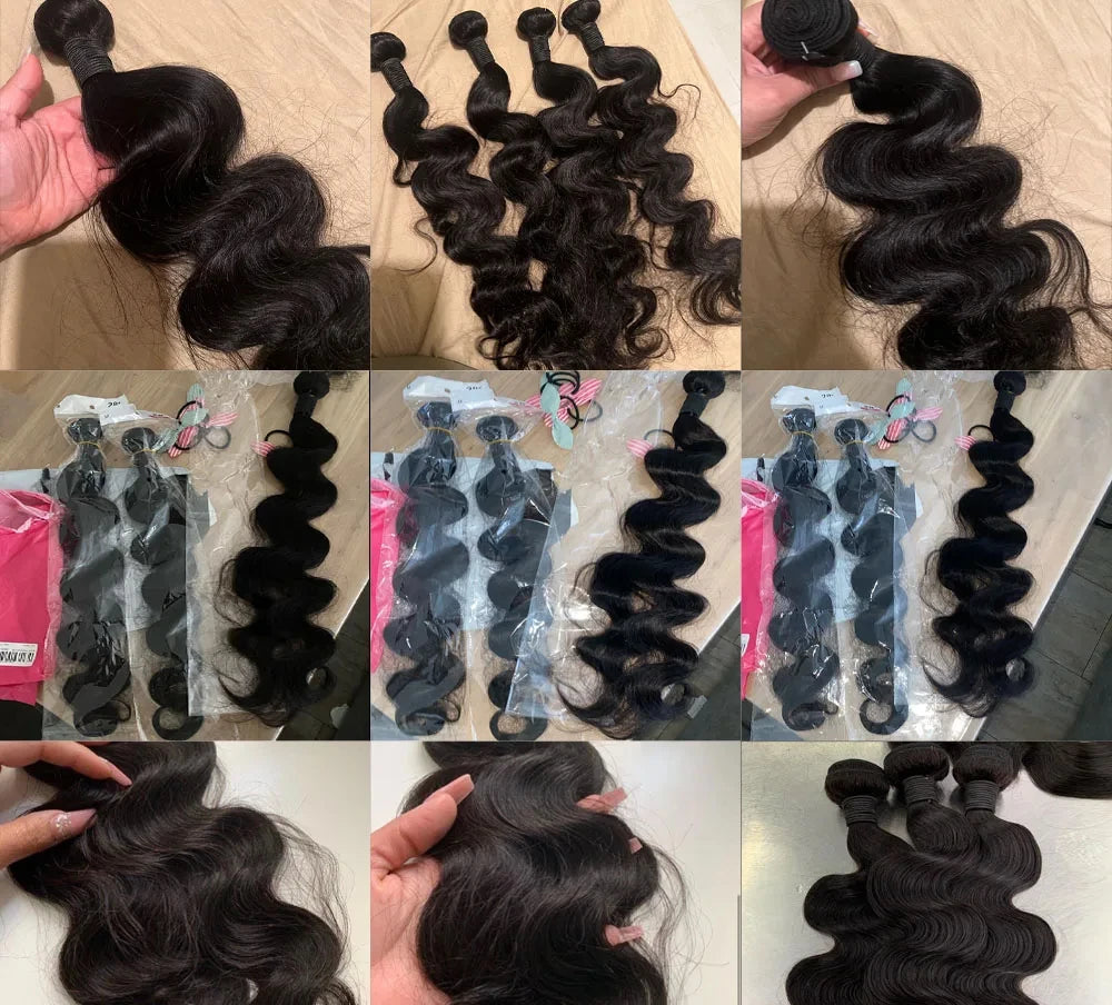 Bundles Cheveux Humains Body Wave Remy Hair Brésiliens 12A 10-32 Pouces – CLEVI Paris