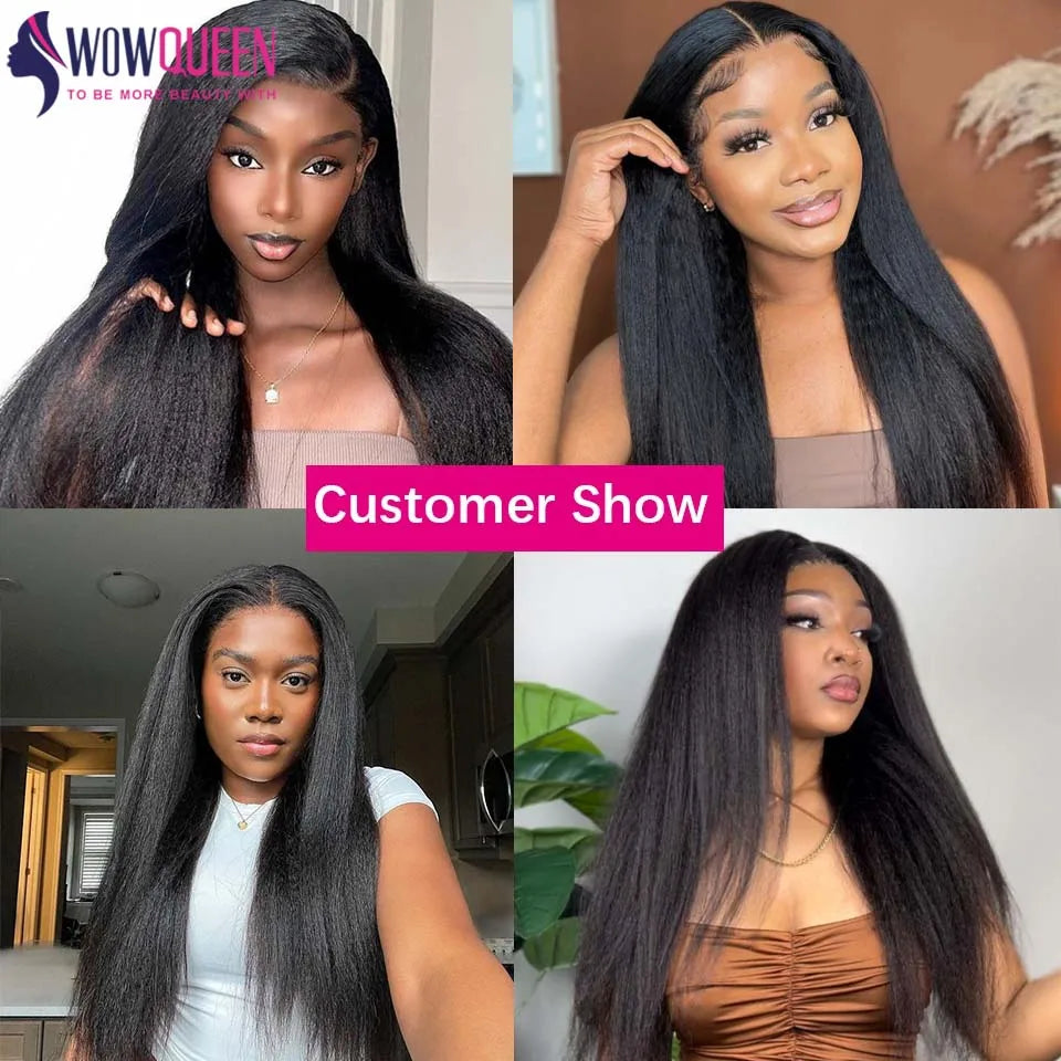 Kinky Straight Bundles Cheveux Humains Yaki Straight 12A Remy Hair – CLEVI Paris